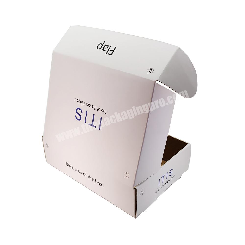 Custom printed shipping packaging corrugated paper box