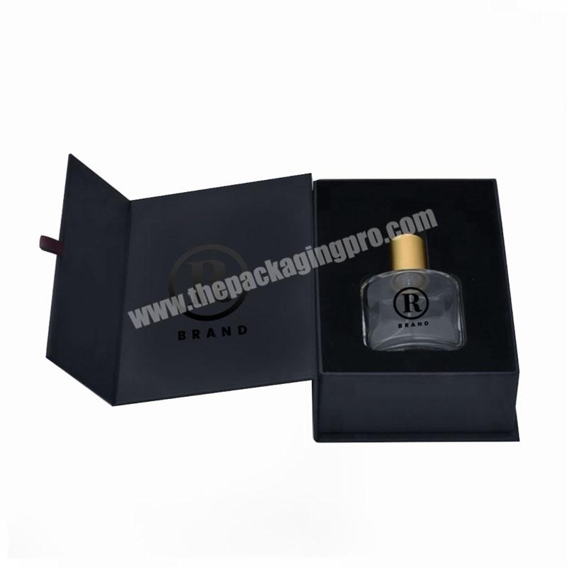 Custom rigid pink folding magnetic gift box black magnetic different types gift packaging box gift packaging box for clothing