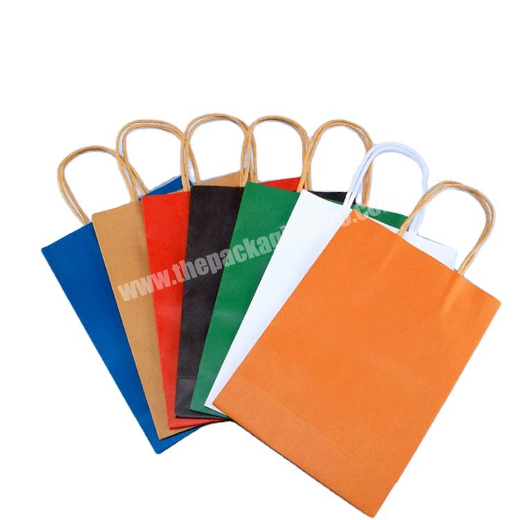Custom toy paper bag colorful printing logo printed personal ideas acceptable
