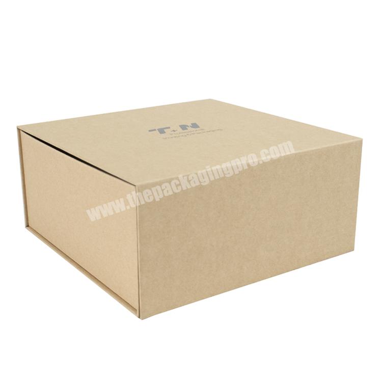 Customised Kraft paper boxes packaging with logo printing Foldable shipping boxes for under wear