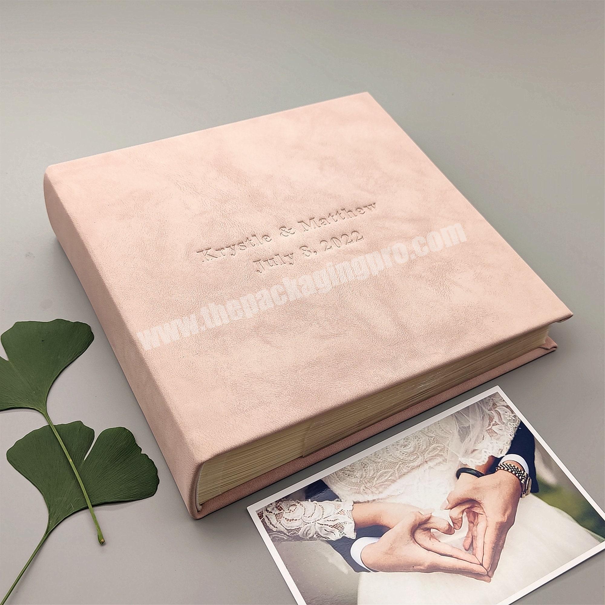 Customized Mini Photo Album for Instax Square Films Double Film Holder Memory Photo Album Wedding Kraft Album