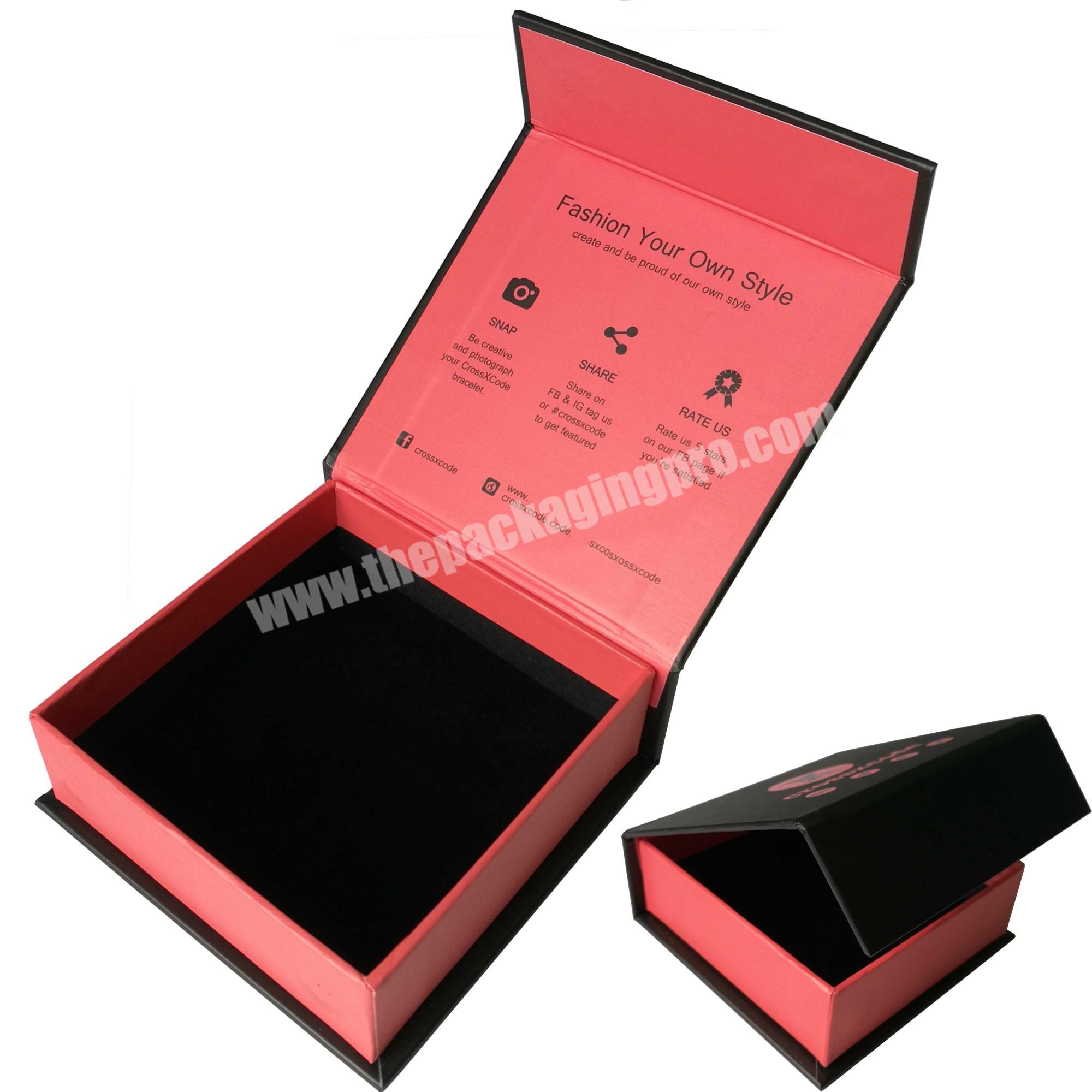 Customized paper gift luxury packaging box apparel