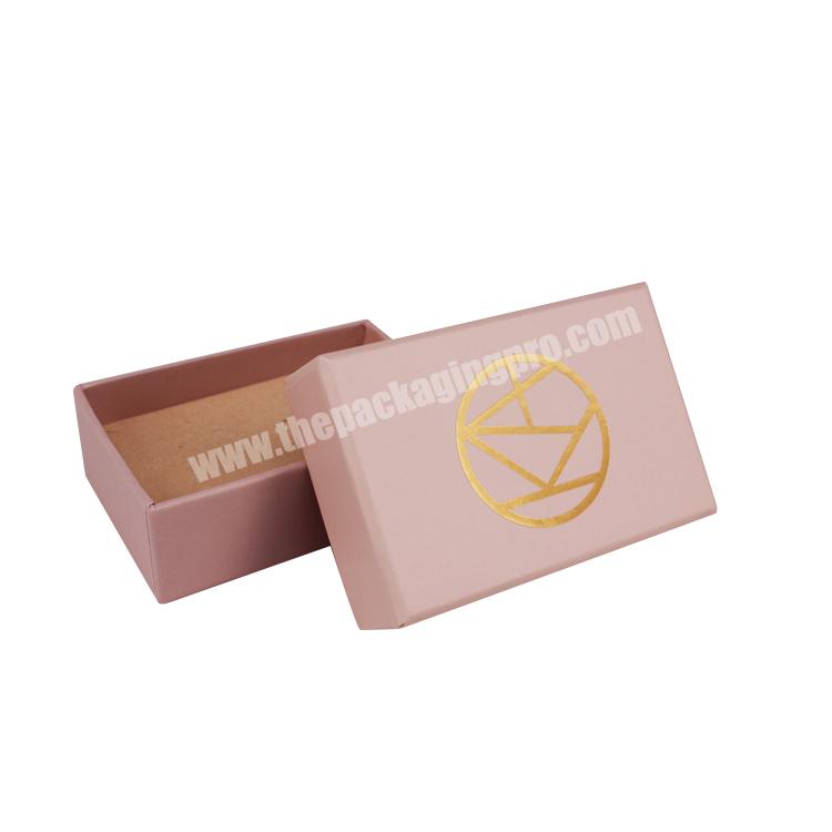 Customized paper jewelry box packaging luxury two pieces jewellery packaging manufacturer