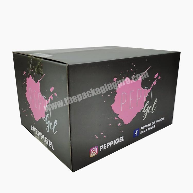 Durable High Quality Custom Printed Corrugated Printed Paper Shipping Boxes Packaging Gifts With Logo For Small Business