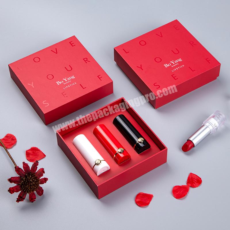Eco Friendly Luxury custom Logo Paper Printed Cardboard Makeup Cosmetic Gift Packaging Boxes
