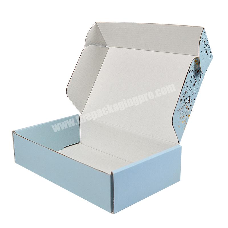 Elegant Single Side Print Cosmetic Gift Package Mailing Box