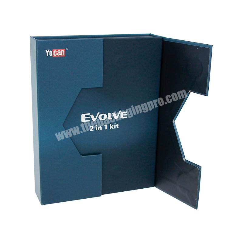 FSC New Design Luxury Cardboard Boxes Consumer Electronics Gift Box Custom Logo Double Doors Paper Boxes for packaging
