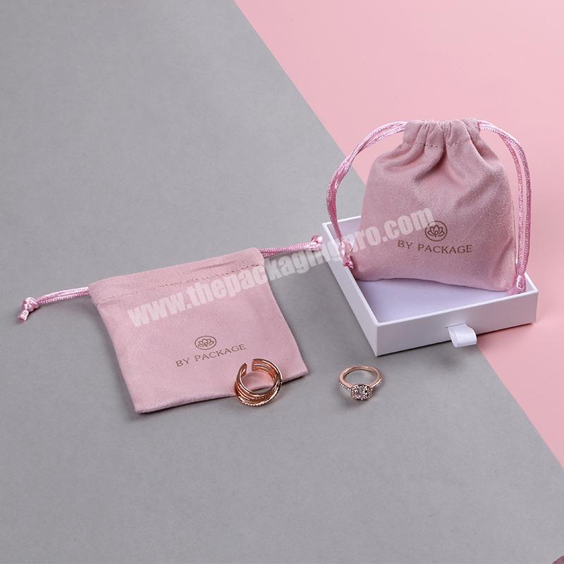 Factory Custom High Quality Hot Sell Small Leather Jewellery Packaging Bag Personalized Bag For Jewelry