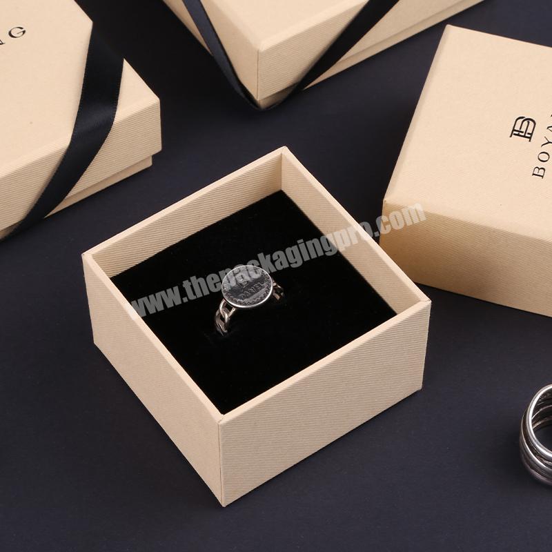Factory Custom logo Luxury Box Jewelry Storage Packaging Unique Marble Necklace Ring Box