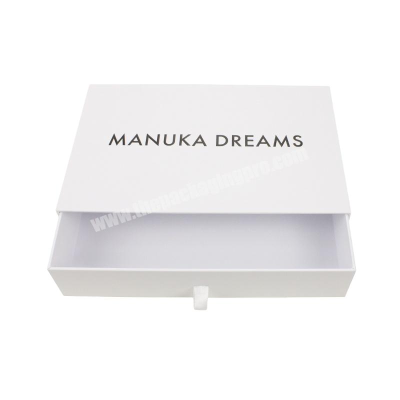 Factory Logo Printed Luxury Gift Perfume Jewelry Packaging Drawer Box