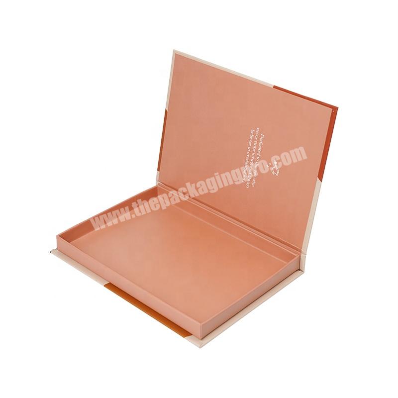 Factory Magnetic Flip Cover Cardboard Paper Box Gift Packaging Boxes With Custom Printed Logo
