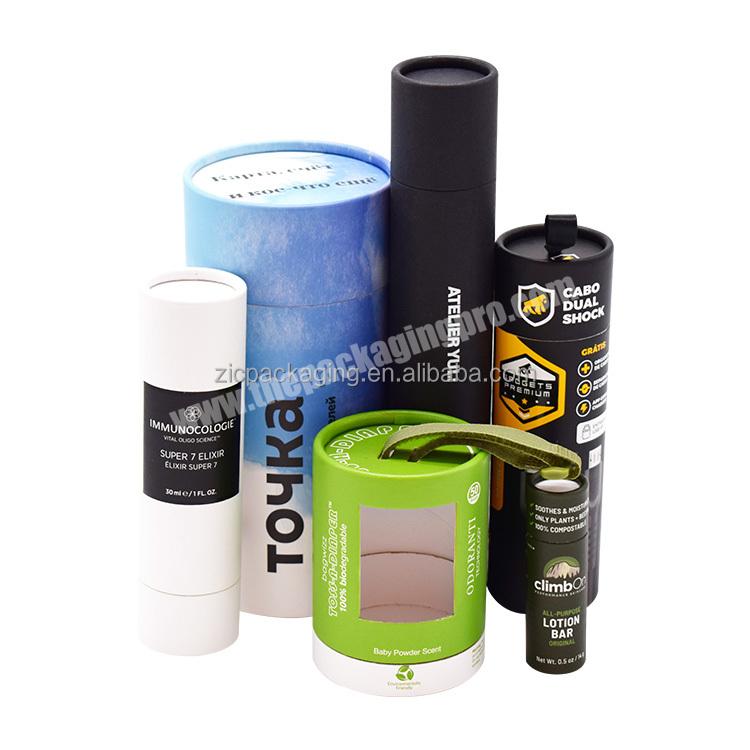 Factory Manufacturer Cylinder Paper Tubes Packaging Custom Printing Phone Accessory USB Cable Packaging Paper Tube with Handle