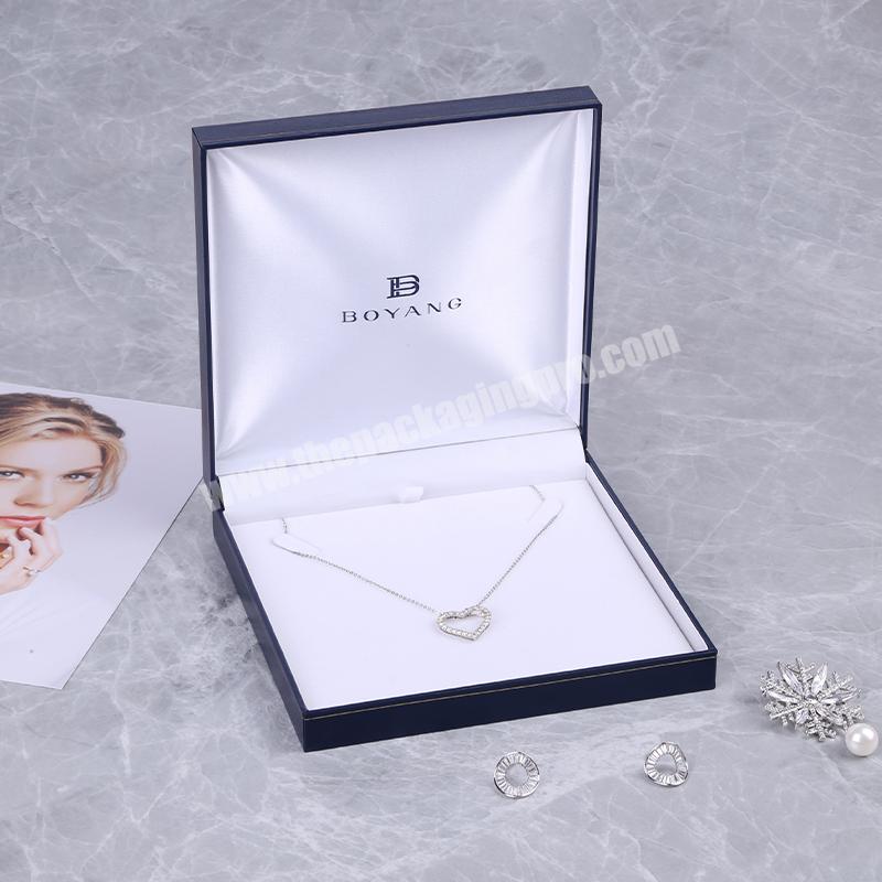 Factory Wholesale Custom Logo Luxury New Design Storage Packaging Pendant Necklace Unique Jewelry Box