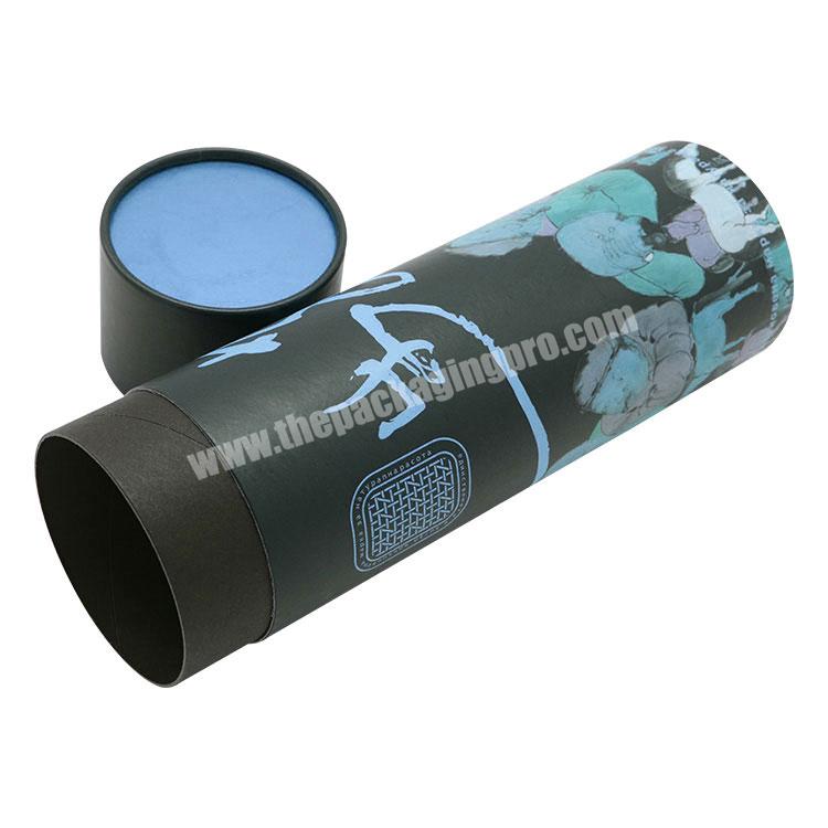 Factory Wholesale Paper Tube for Water Bottle Packaging Custom Printed Cylinder Paper Card Tube Packaging