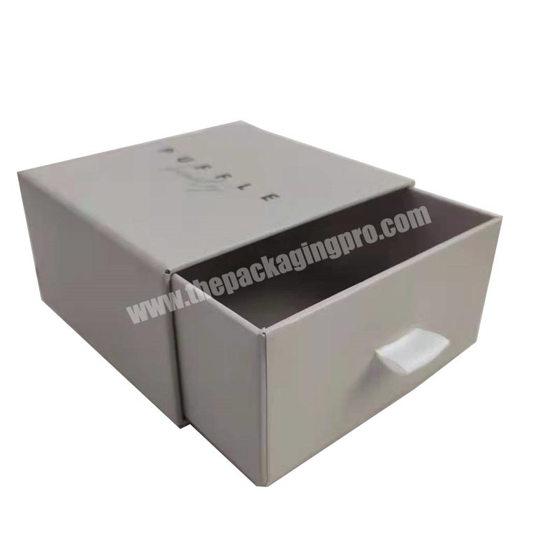 Factory wholesale paper cardboard slide out pull Luxury full color eco friendly gift box packaging drawer box