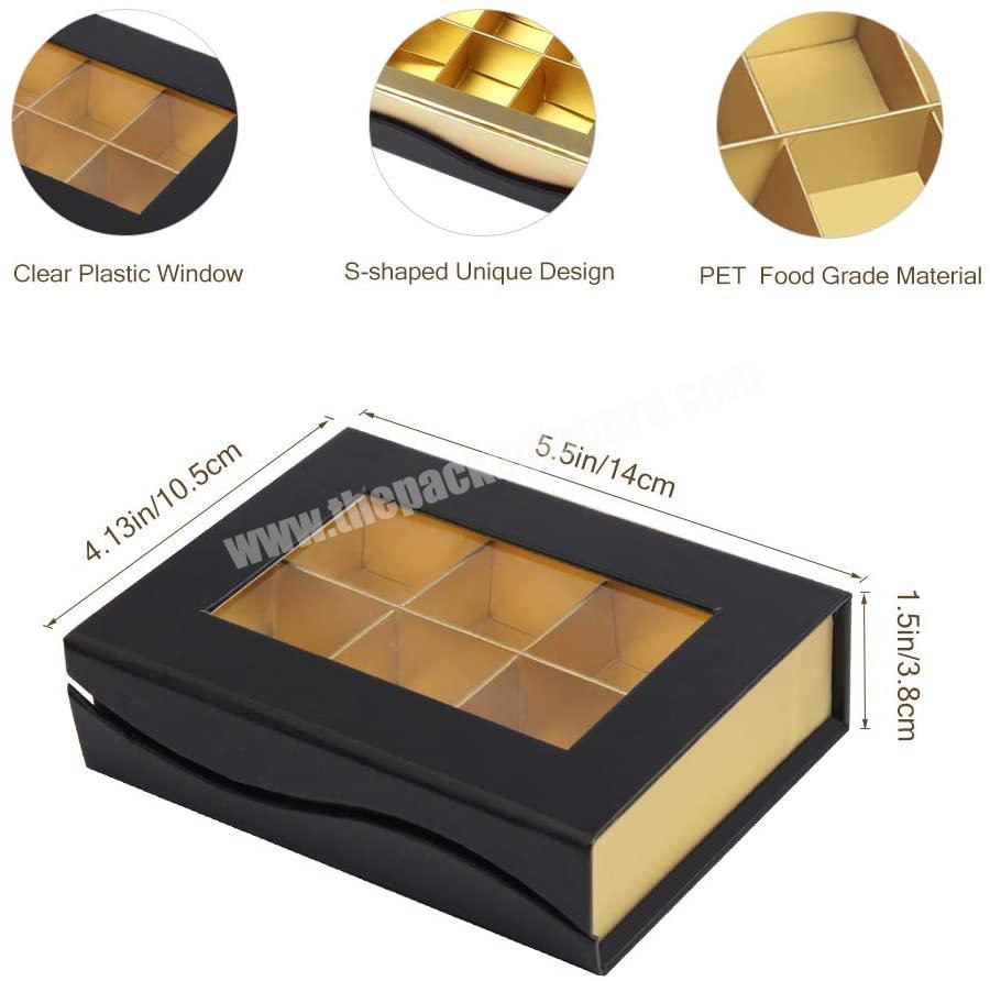 Fashion Attractive Design Small Gift Packing Chocolate Box Packaging Magnetic Custom Paper Box Chocolate Boxes Luxury Packing