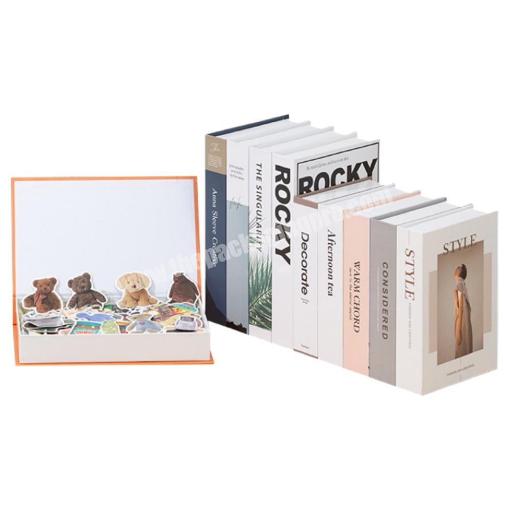 Decorative books Fashion books Designer handmade books