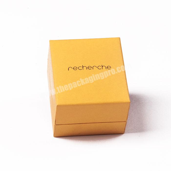 Fashion hot sale Storage packaging gift ring box plastic jewelry case
