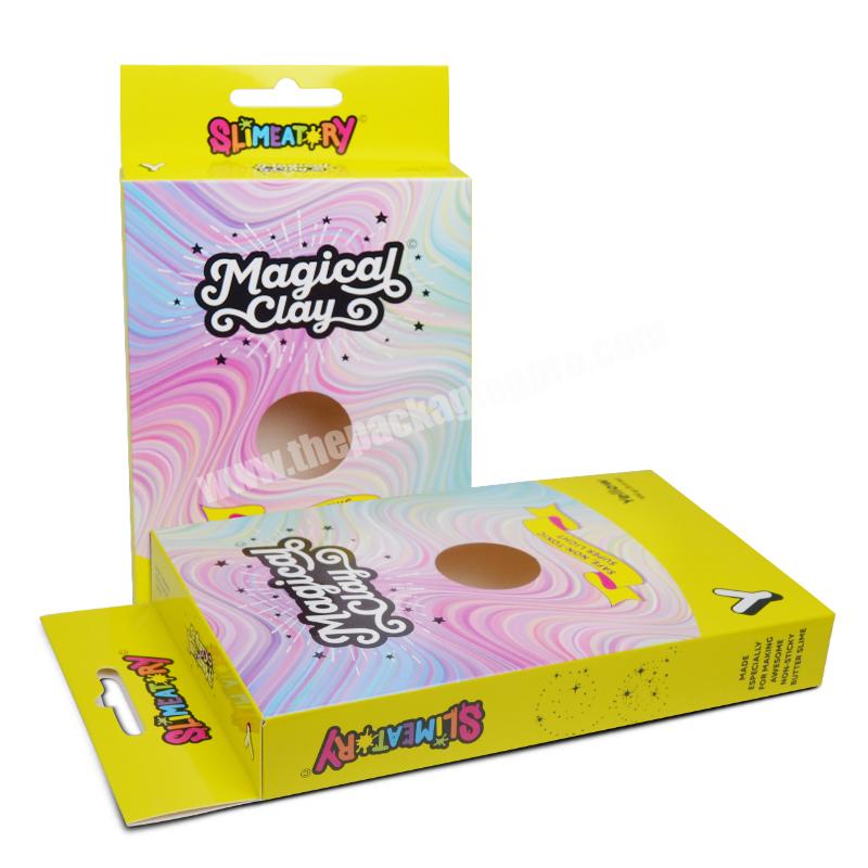 Fashionable Designing Paper Hanger Boxes For Products Packaging Custom With Your Logo