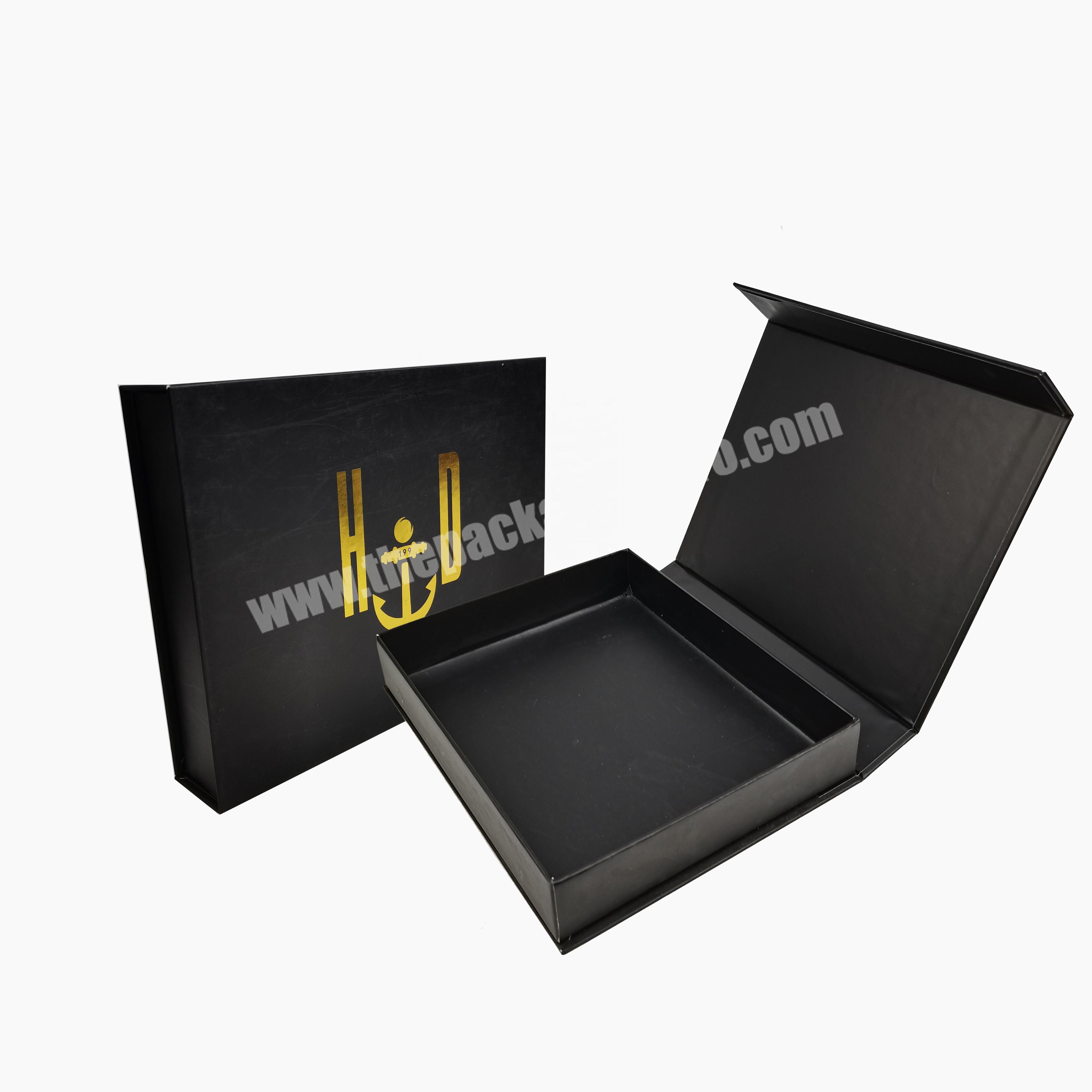 Flap Lid Packaging Cardboard Bespoke Custom Magnetic Closure Gift Box Customized Makeup Ribbon EVA
