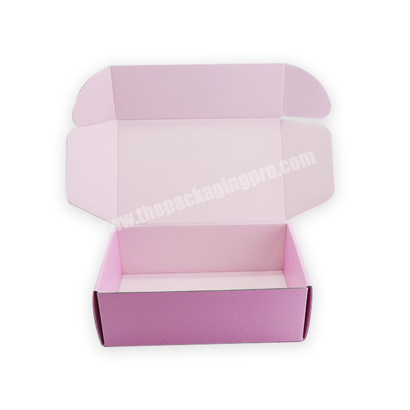 Free Design Custom Logo Self Care Packaging Box Natural Beauty Mailing Shipping Boxes Black Paper Mailer Box