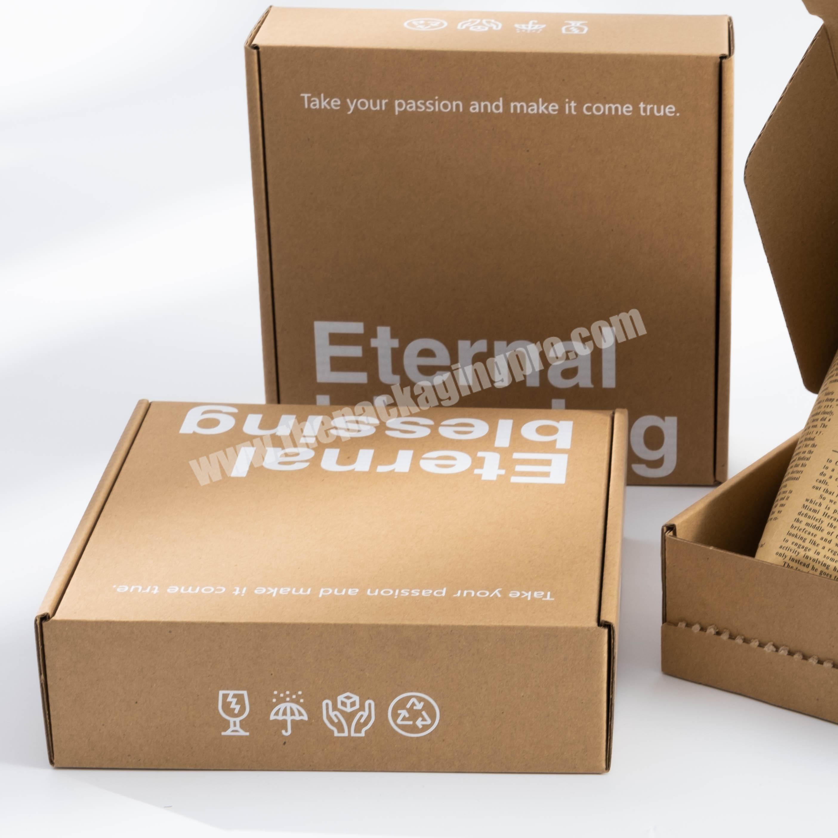 Free Design Custom Printed Corrugated Shipping Box Printed Mailer Box Cosmetic Mailing Box