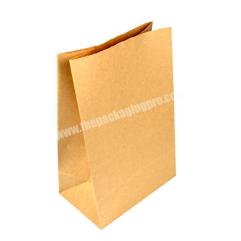 Free Design Durable Custom Brand Kraft Paper Shopping Bag Manufacturing With Logo