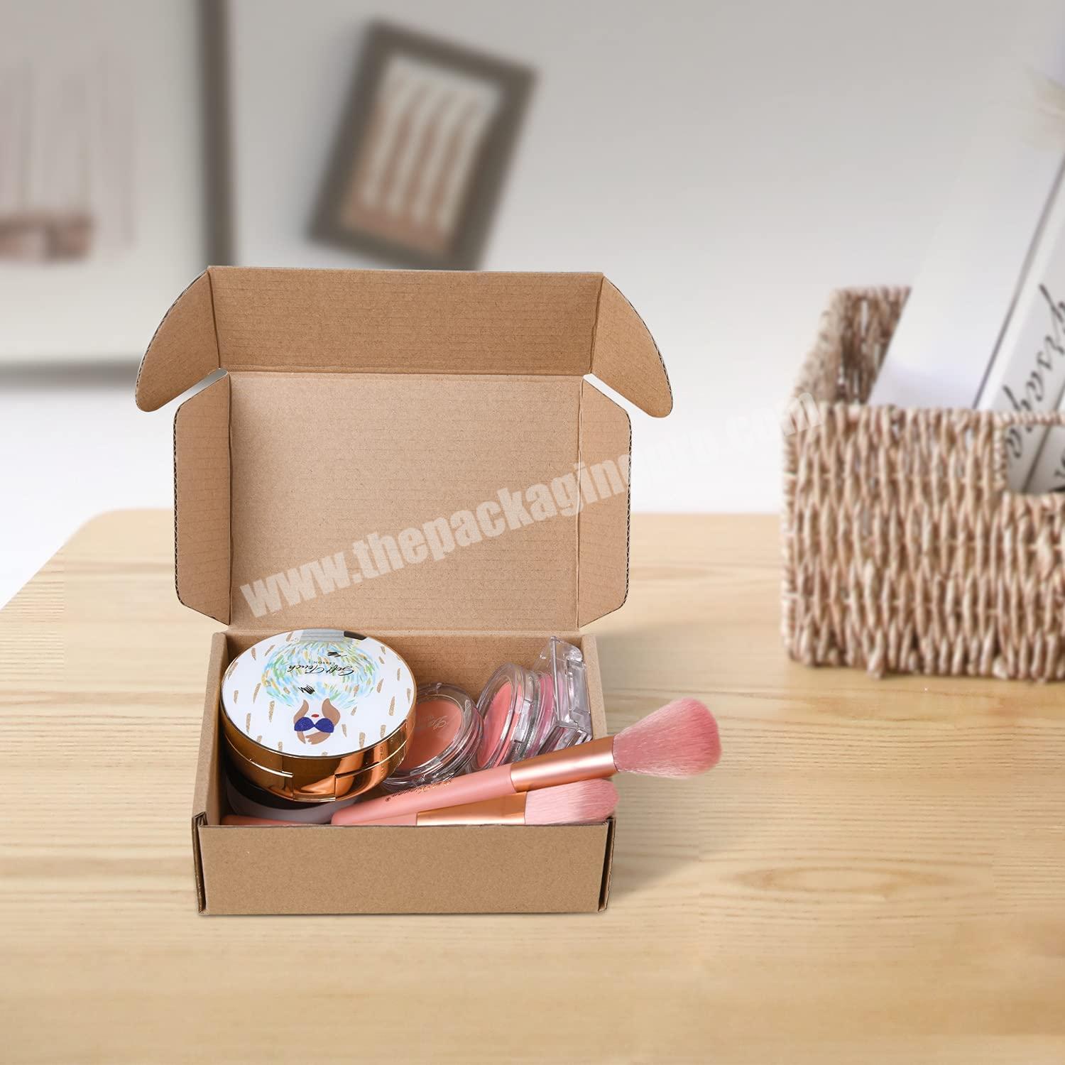 Free Sample Customized Luxury Corrugated Cardboard Cosmeticsskin Care Product Paper Ecommerce Box Packaging