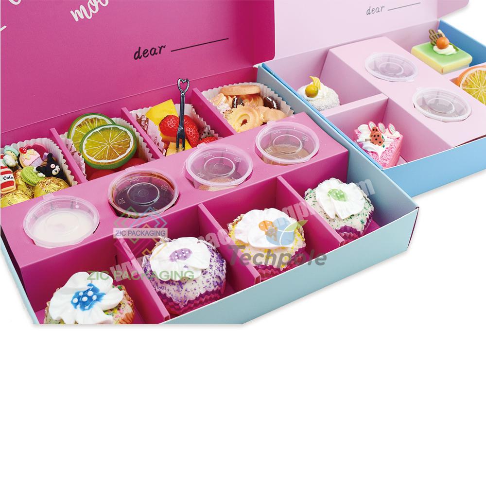 White Food Grade Packaging Box Free SampleColorful Gift Supplies