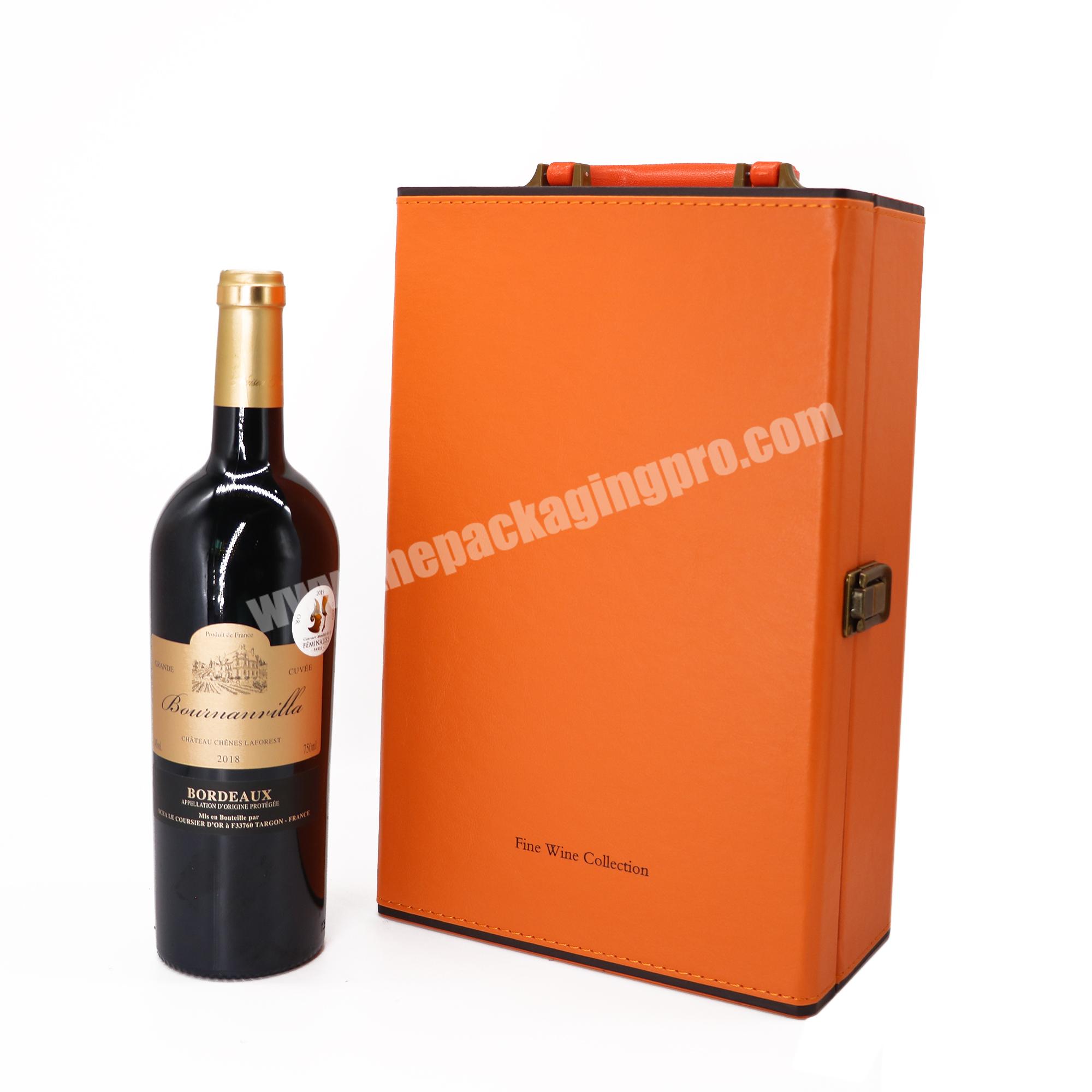 Free proofing custom box for wine luxury wooden wine boxes wood wine gift box