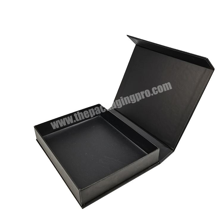 Free sample book shape cardboard box with magnet gift packing box
