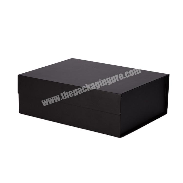 Gift box with magnetic lid for packaging cosmetic carton foldable custom paper corrugated box