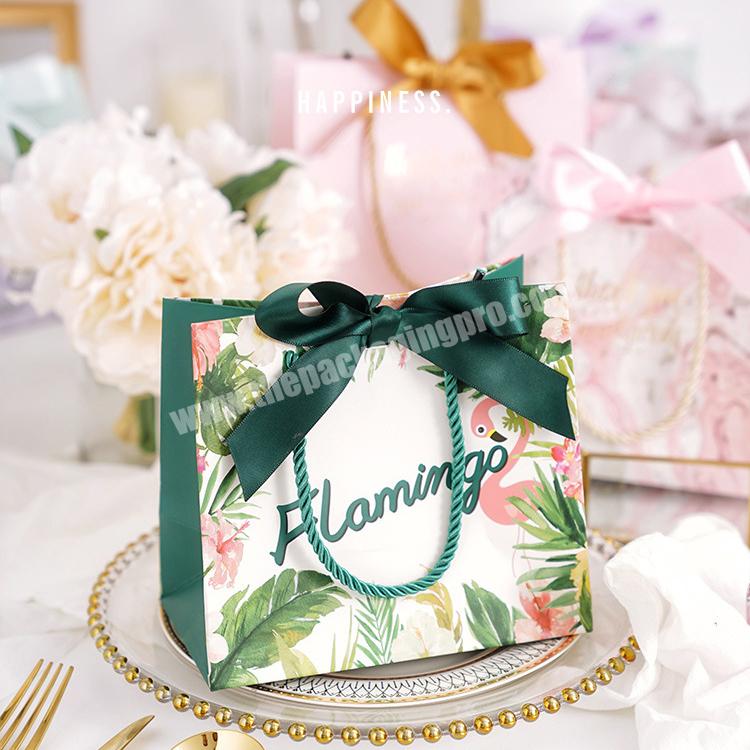 Good Selling Design Luxury Boutique Wedding Packaging Eco-Friendly Paper Gift Bags With Logo
