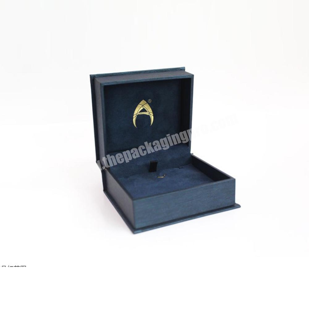 Guangzhou Manufacturer Custom Logo Printed  Luxury Elegant Jewelry PU leather Packaging box jewellery box packaging
