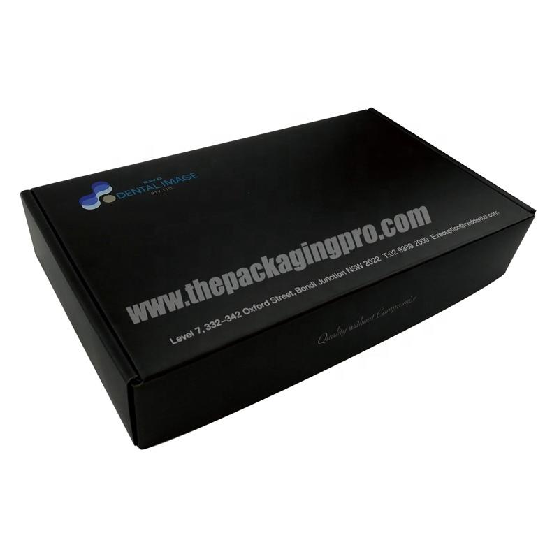Guangzhou wholesale custom bla corrugated mailer boxes colored mailer boxes for bottles