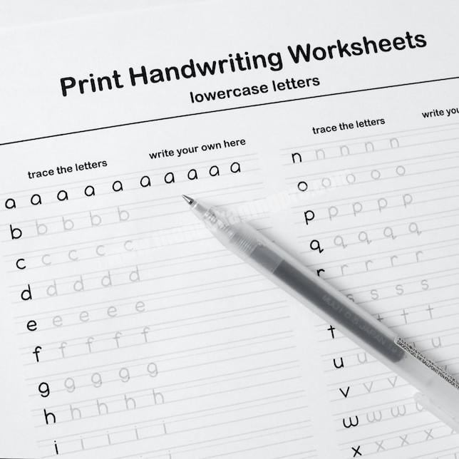 Handwriting Worksheets Custom Alphabet Tracing Worksheets Letters Practice Writing Book
