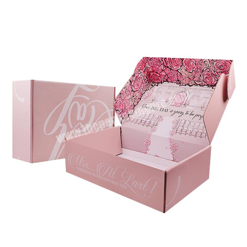 High Quality Accept Private Logo Printed Corrugated Mailing Box