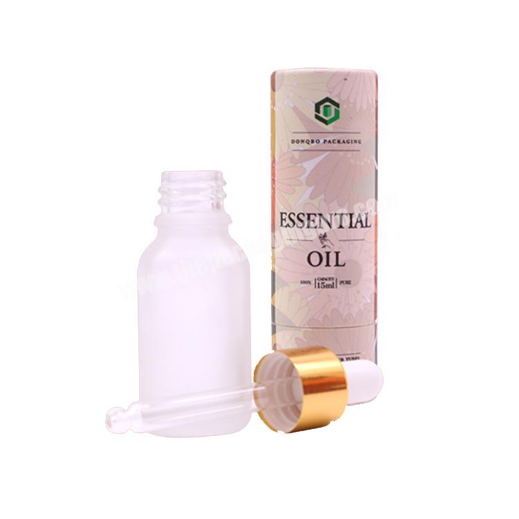 High Quality Cardboard Cosmetic Dropper Bottle Packaging Essential Oil Perfume Empty Round Paper Tube With Great Price
