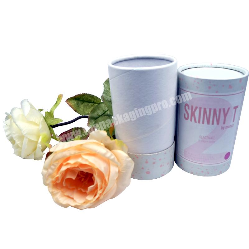 High Quality Customized Paperboard Round Tube Cylinder Gift Paper Tea Coffee Package Box