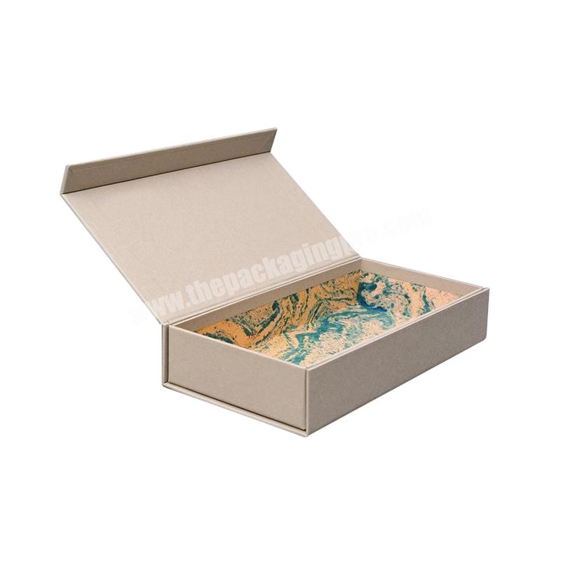 High Quality Full Color Printing Customized Magnet Closing Boxes Packaging Rigid Cardboard Package Cosmetic