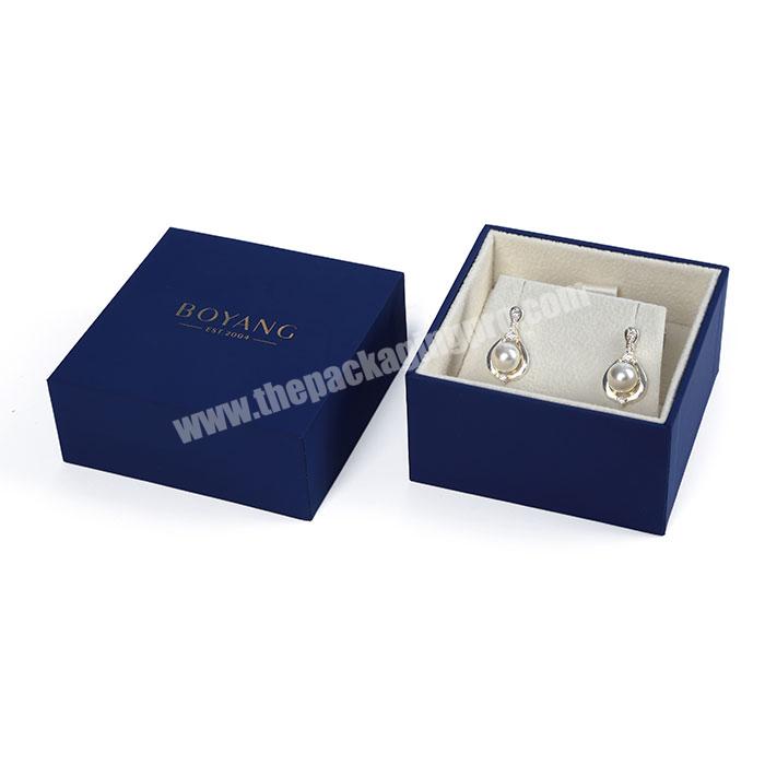 High Quality Wholesale Luxury Paper Custom jewelry Bracelet Gift Box lining velvet with pillow