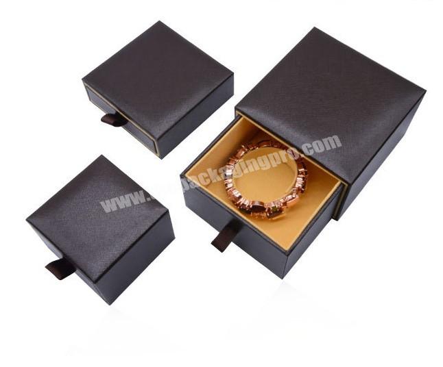 High-end Slide Out Drawer Cardboard Paper Gift Jewelry Packaging Box