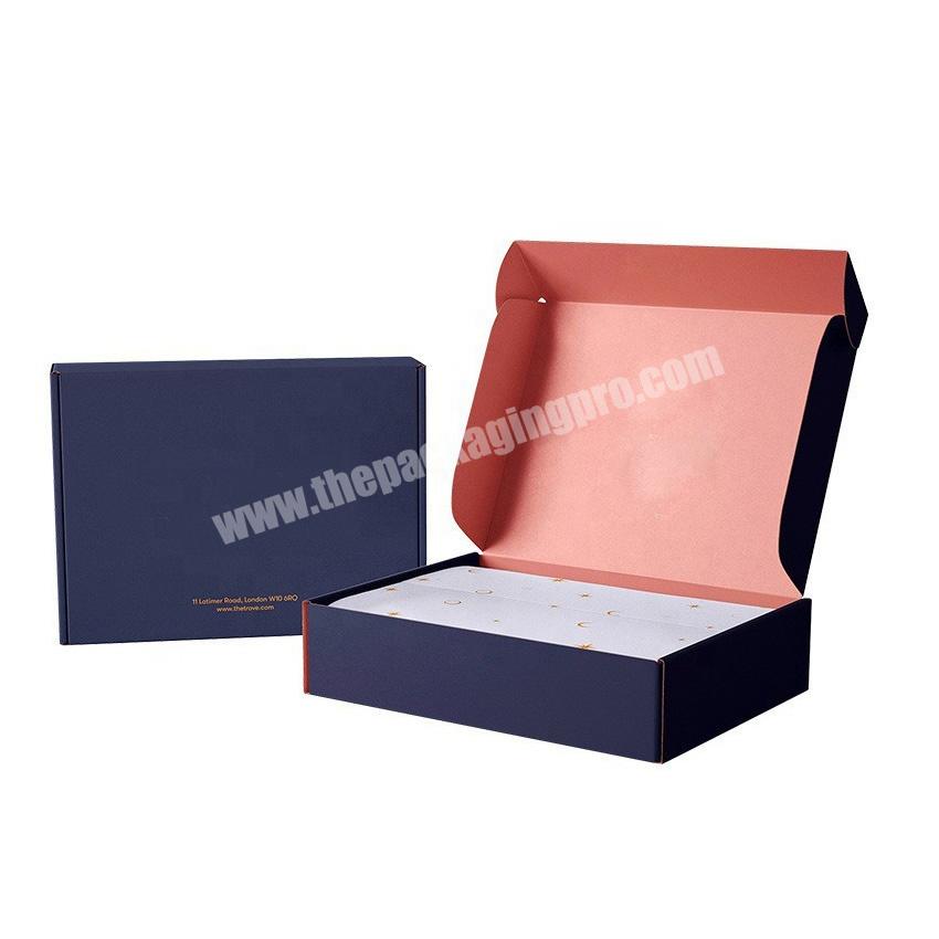 High-quality Press On Mail Packaging Boxe Custom Cheap China Wholesale Shipping Mailing Box Custom Logo Cardboard Mailing Box