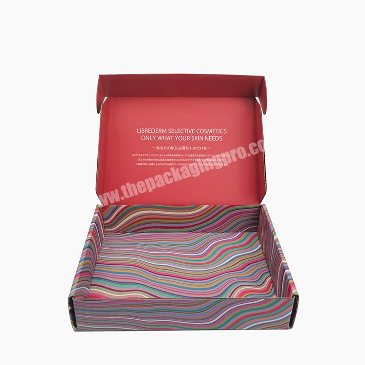 High quality custom logo shoes packaging shipping box
