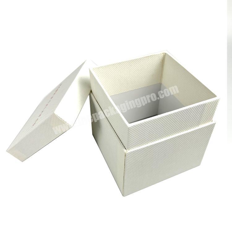 Ready-Fold White Cardboard Box for Gift, Storage, Packaging - RioGrande