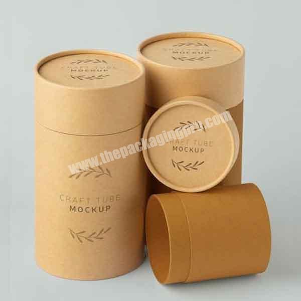 Hight quality food grade match paper tube packaging with custom private label printing