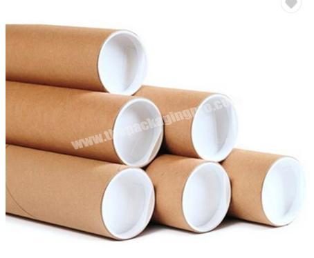 Hot Sale Custom Print Large Long Cardboard Paper Postal Tube Poster mailing Yoga Mat Cylinder Box Packing Tubes