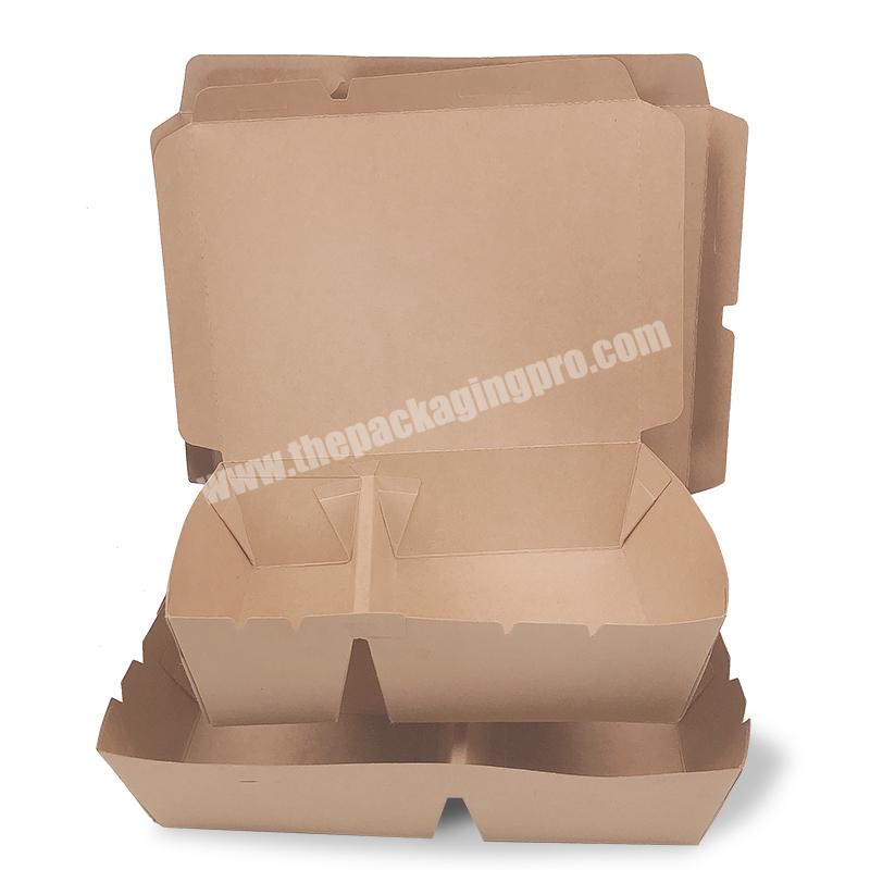Hot Sale Disposable Custom Logo  Paper  Box Snack Box With PE  Film