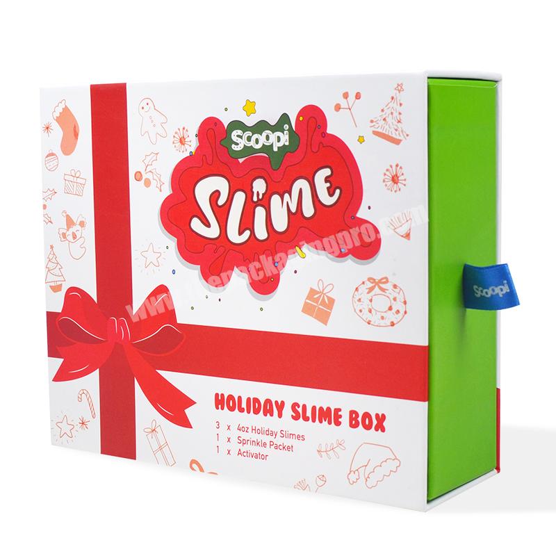 Hot Sale Luxury Customized Logo Drawer Box Gift Shipping Box For Christmas