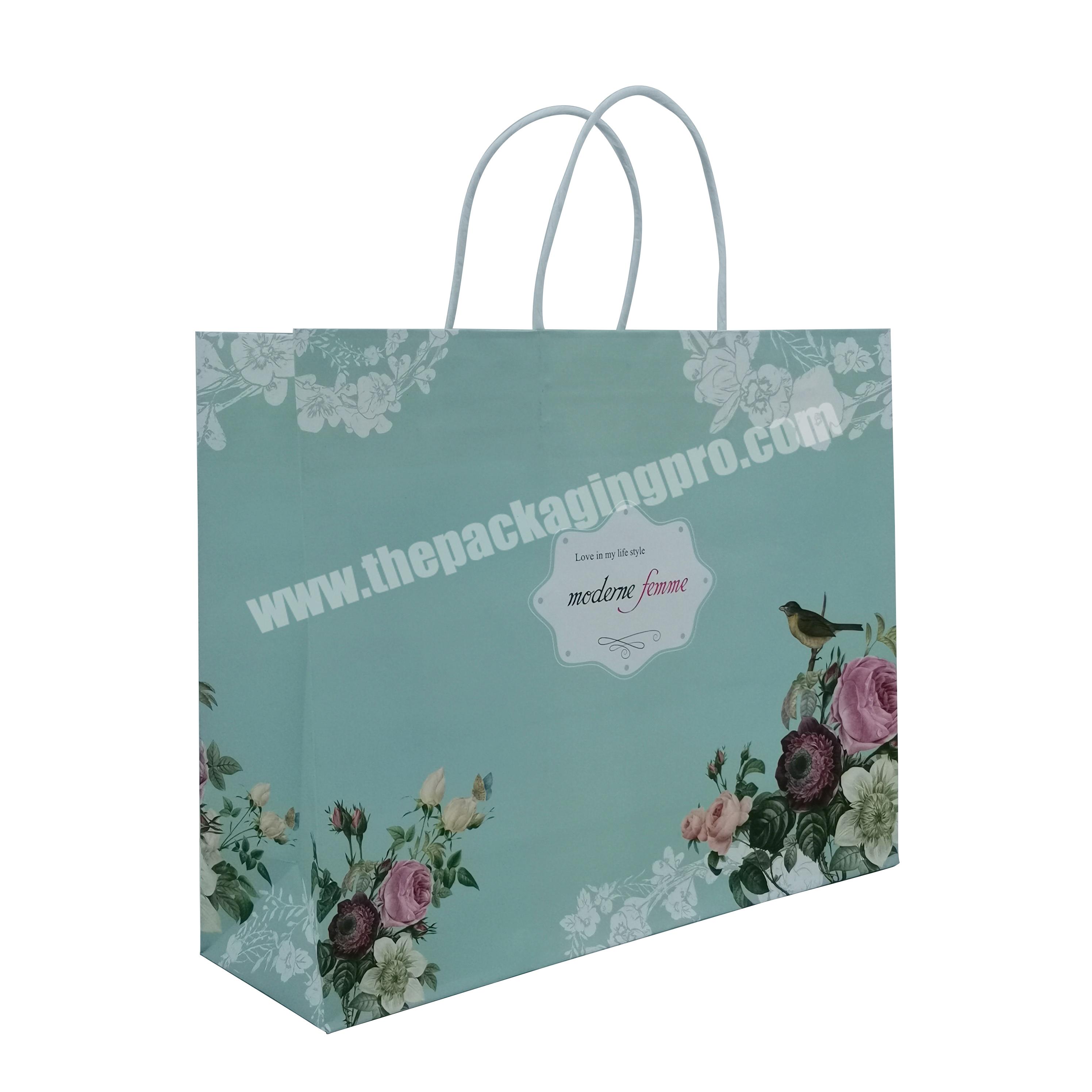 Hot Sale Personalised Paper Bags For Clothing